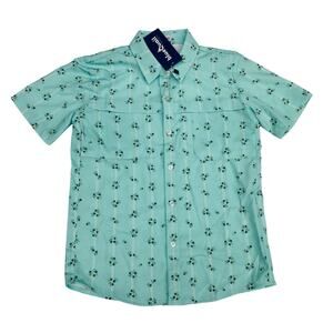 NWT Blue Quail Size 12 Fly Fishing Short Sleeve Shirt